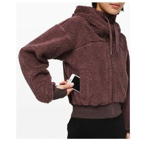 Lululemon short sweet Sherpa jacket